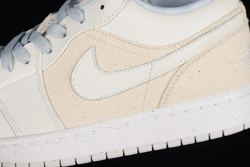 All categories Air Jordan Jordan series basketball shoes Air Jordan 1 Low Air Jordan 1 Low "Canvas" AJ1 Joe 1 cloud powder low-top basketball shoes DQ4151-500
